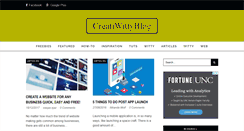 Desktop Screenshot of creatiwittyblog.com